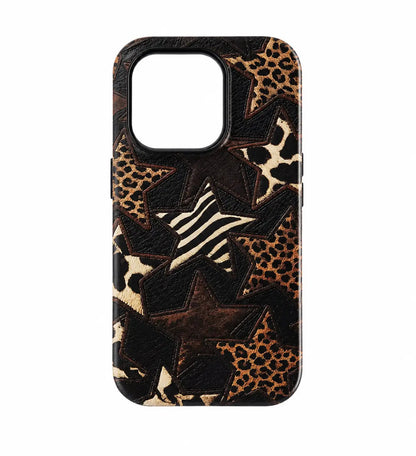 COQUE IPHONE ÉTOILES LÉOPARD | Coque Wild Luxury Vintage - Muses GalerieIphone 12