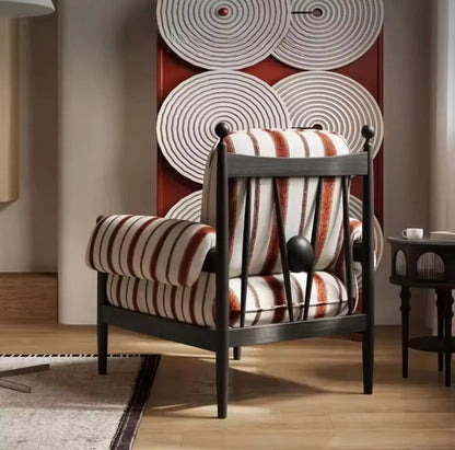 FAUTEUIL RAYÉ | Fauteuil Vintage Boutique Hôtel - Muses Galerie