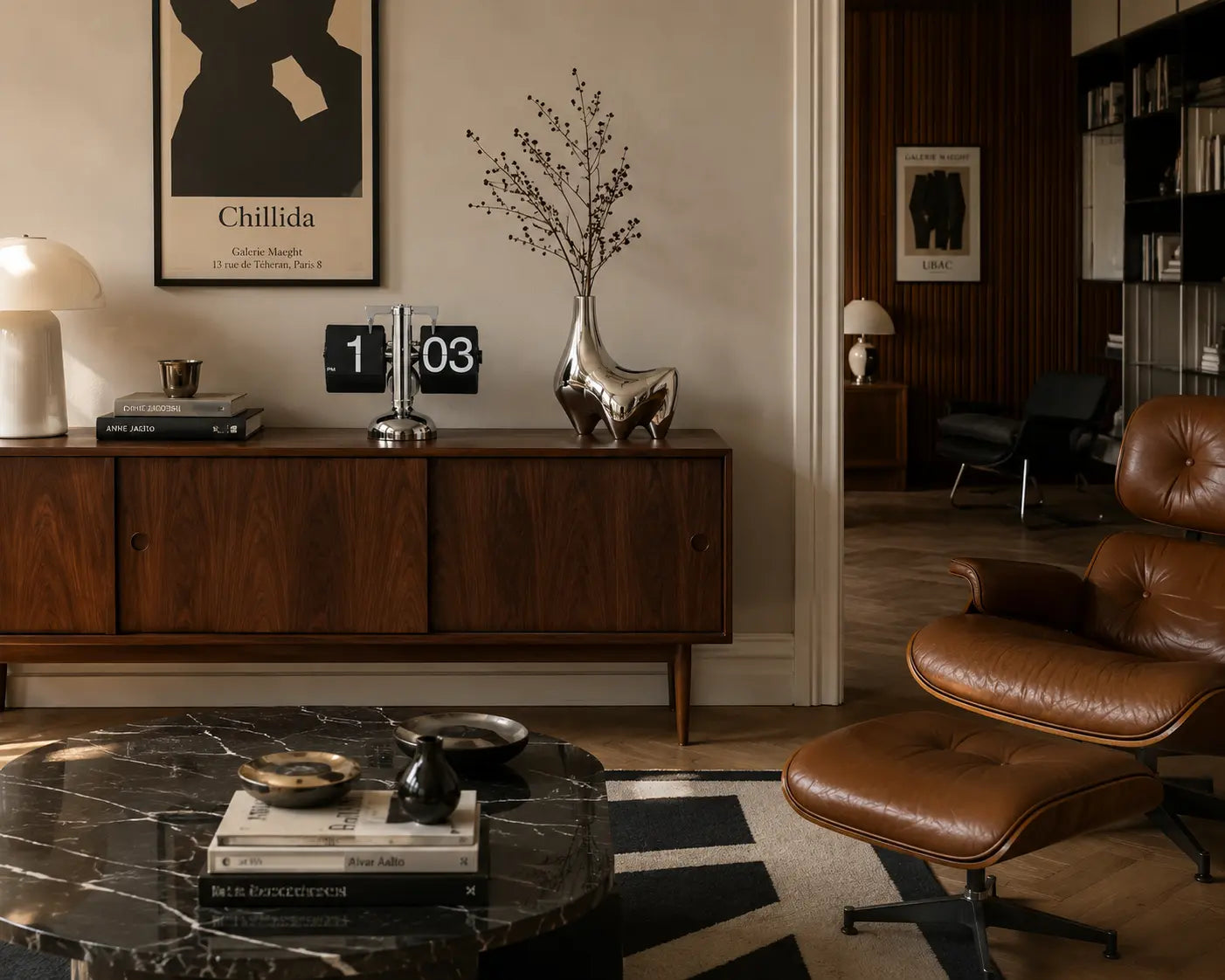 HORLOGE FLIP VINTAGE | Horloge Design Rétro Automatique - Muses Galerie