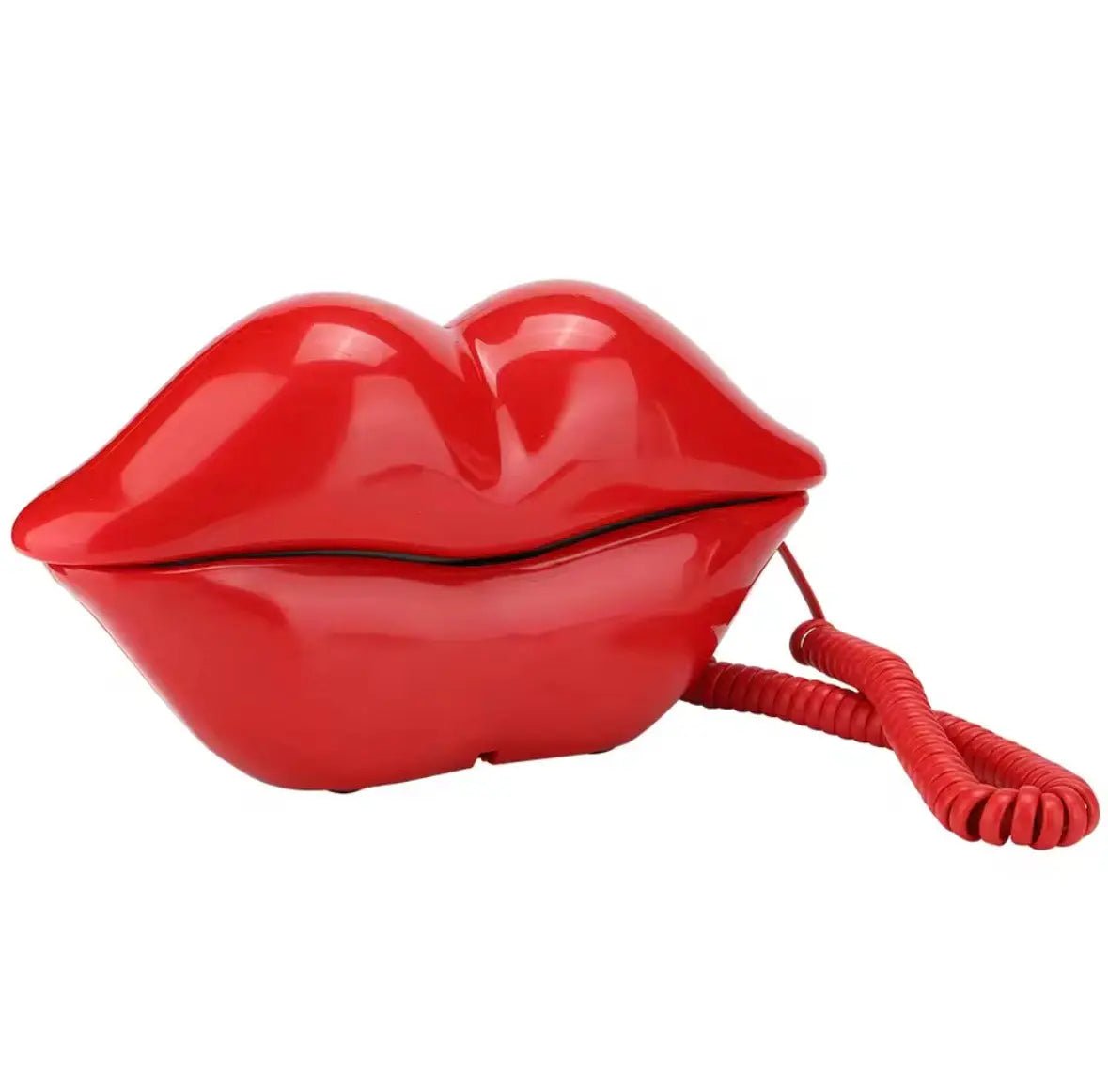 TÉLÉPHONE LÈVRE VINTAGE FONCTIONNEL | Iconic Lip Phone - Muses GalerieRouge
