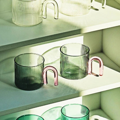 MUG GLASS VERT - MUSES Galerie - décoration d'intérieur