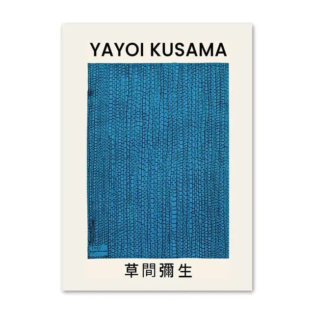 YAYOI KUSAMA BLUE - Muses Galerie13x18cm