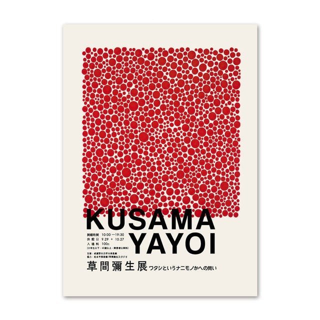 YAYOI KUSAMA PEAS - Muses Galerie13x18cm