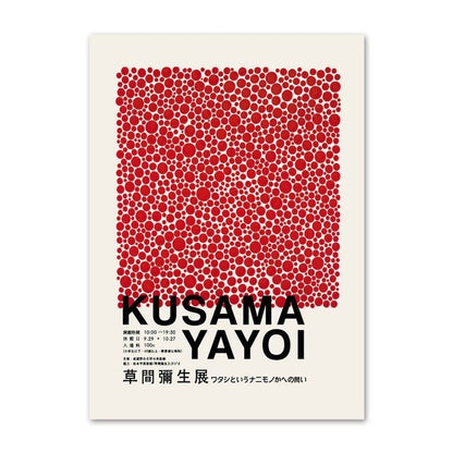 YAYOI KUSAMA PEAS - Muses Galerie13x18cm